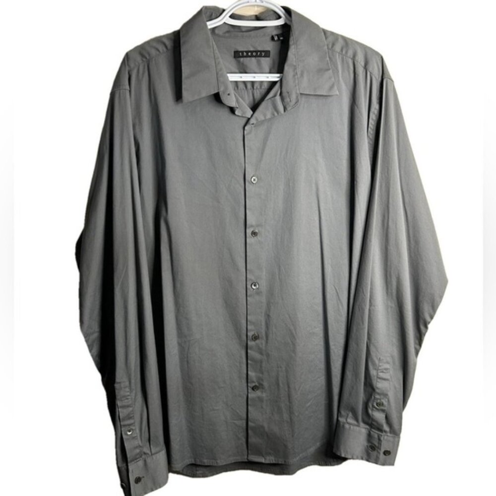 Theory Button Down Dress Shirt